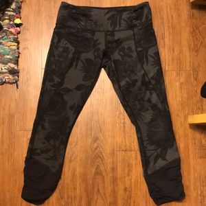 Lululemon flower printed leggings